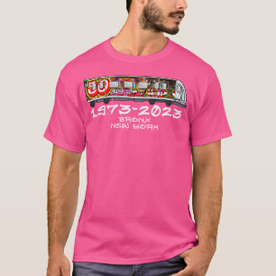 Camiseta 50 Anos De Hip Hop 50º Aniversário De Metrô