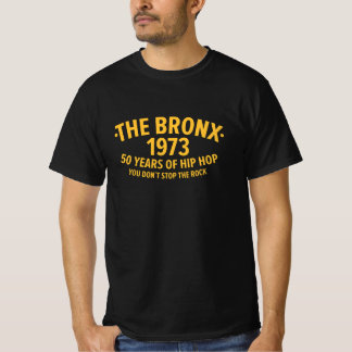 Camiseta 50 anos de hip hop - New York Bronx 1973