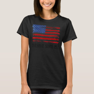 Camiseta 50 anos de idade incrível desde 1972 50º aniversár