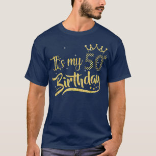 Camiseta 50 Anos De Idade Oferece O Meu 50º Aniversário, Ra