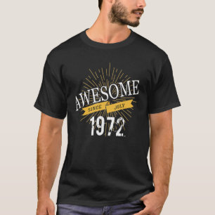 Camiseta 50 anos de idade Retro Vintage 50.o aniversário