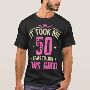 Camiseta 50 anos para ficar bom 50 anos 1973 mulheres homen