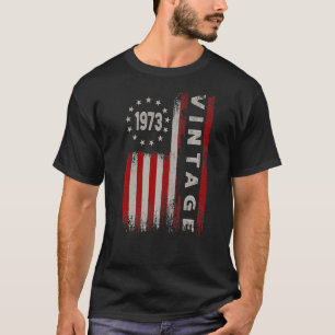 Camiseta 50 anos Vintage 1973 50º aniversário 32