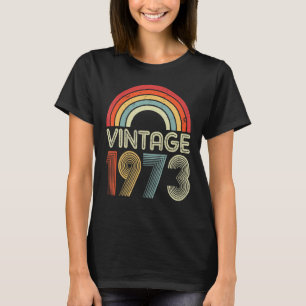 Camiseta 50 anos Vintage 1973 50th Birthday 8