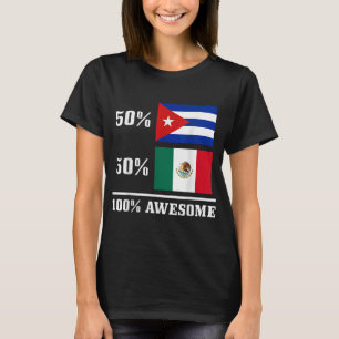 Camiseta 50 Cuba 50 México Bandeira do Orgulho de Bandeira 