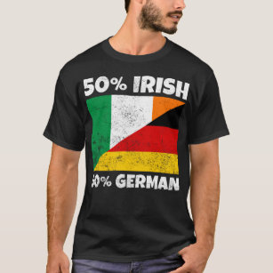 Camiseta 50% de irlandeses 50% de irlandeses alemães Espeta