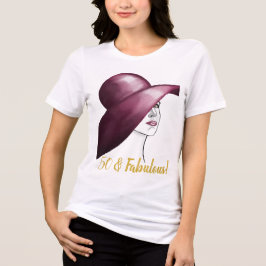 Camiseta 50 e Fabulosa Mulher Legista Convidada de Honra
