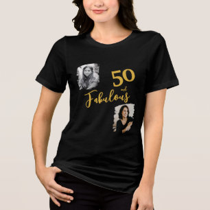 Camiseta 50 e Fabuloso 2 Foto 50º Aniversário