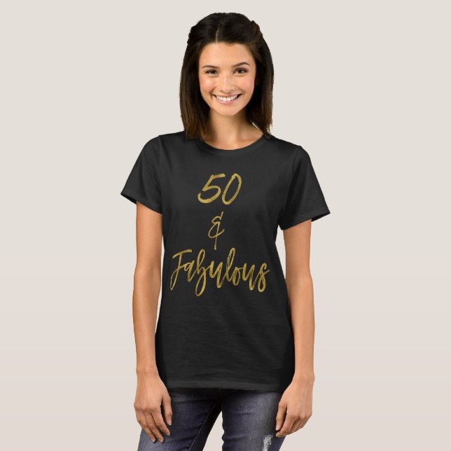 Camiseta 50 e fabuloso | 50 e fabuloso (Frente Completa)