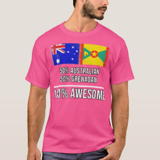 Camiseta 50 Grenadan 100 Gift para Gre 50 australiano