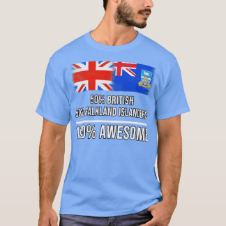 Camiseta 50 Ilhas Malvinas-Falkland Britânicas 100 Presente
