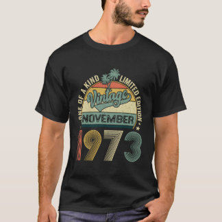 Camiseta 50 Impressionante Desde Novembro De 1973 50º