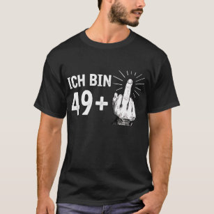 Camiseta 50 Jahre Männer Ich caixa 49 mais Mittelfinger