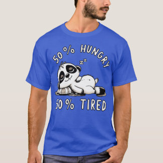 Camiseta 50 Meerkat Cansado com 50 Cansos