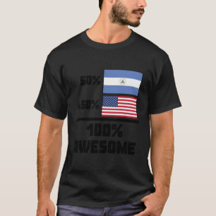 Camiseta 50 Nicarágua 50 Americano 100 Espetacular Nicarágu
