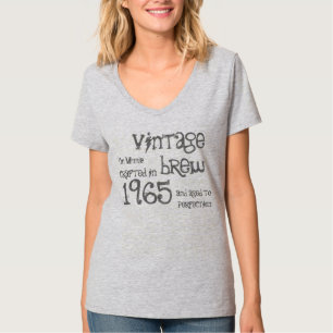 Camiseta 50.o aniversário de 1965 ou QUALQUER ano Vintage 