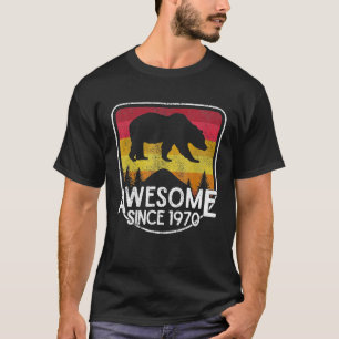Camiseta 50.o aniversário de 1970 Retro Vintage contra o ac