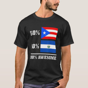 Camiseta 50 Porto Rico 50 El Salvador Porto-riquenho Salvad
