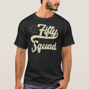 Camiseta 50 Quadrados - Mamãe de 50 anos