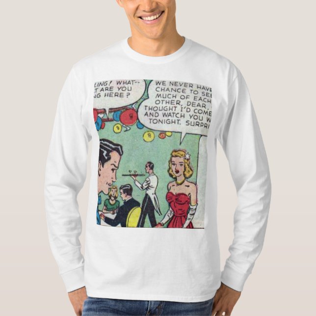 Camiseta 50 Romântico (Frente)