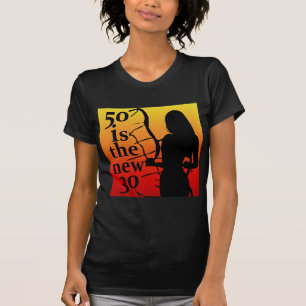 Camiseta 50 são os 30 novos, 50th presentes de aniversári