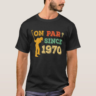 Camiseta 50O Presente De Golfe De Aniversário Para Homens