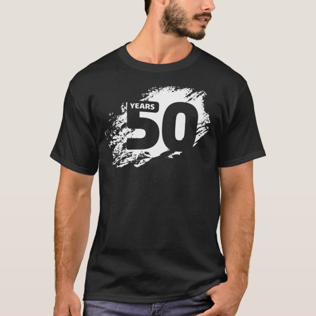 Camiseta 50th aniversário, 50th aniversário (Frente)