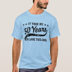 Camiseta 50th aniversário engraçado