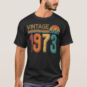 Camiseta 51º Aniversário Vintage 1973 Presente de Aniversár