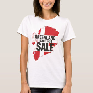 Camiseta 51º Estado A Gronelândia Não Está À Venda 