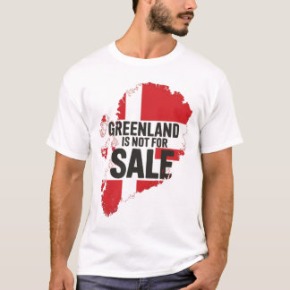 Camiseta 51º Estado A Gronelândia Não Está À Venda 