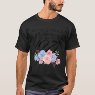 Camiseta 51 Aniversário Fazer o mundo um lugar melhor desde