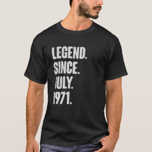 Camiseta 51 anos de idade, 51 anos de rua, lenda de anivers