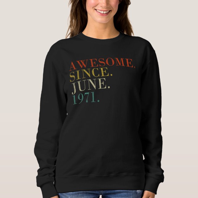 Camiseta 51 anos, junho de 1971 (Frente)