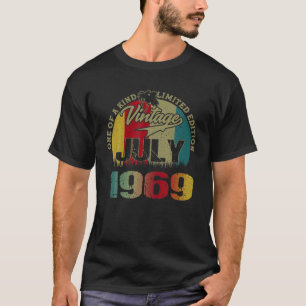 Camiseta 52º Aniversário Oferece Nascer Retroativo De 52 An