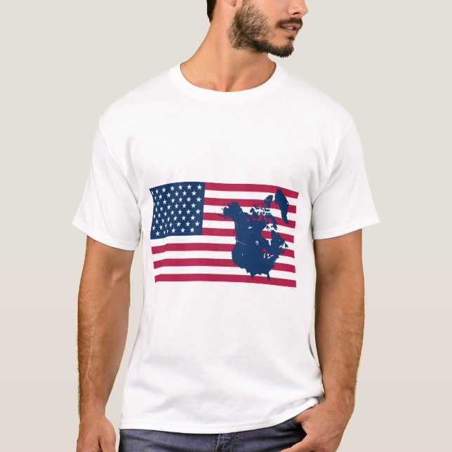 CAMISETA 52 ESTADOS DA AMÉRICA (Frente)