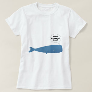 Camiseta 52 Hertz - a baleia a mais só no mundo
