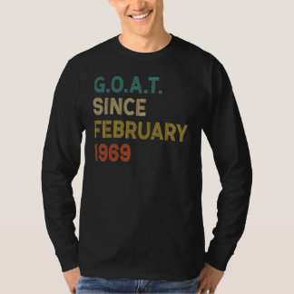 Camiseta 53º Aniversário, 53 Anos De Idade, Caprino Desde F