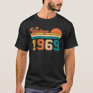 Camiseta 53º Aniversário Gift Vintage 1969 Homens Clássicos