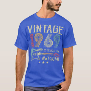 Camiseta 53º Aniversário Mulheres Mens Vintage Incrível 196