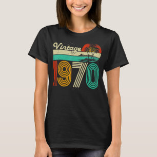 Camiseta 53º Aniversário Vintage 1970 53 Anos Homens Mulher