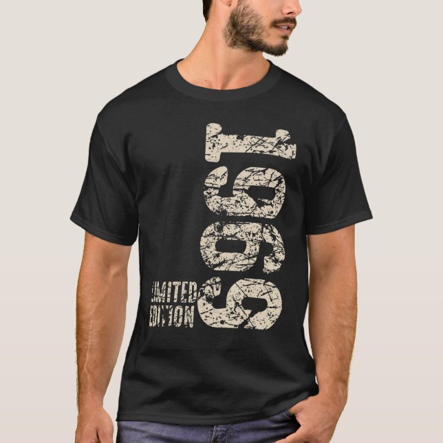 Camiseta 53.º Aniversário Mulheres 53 Anos 1969 5 (Frente)