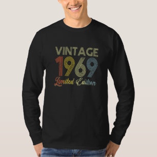 Camiseta 53 Anos De Estar Incrível Vintage 1969 Retro 53º