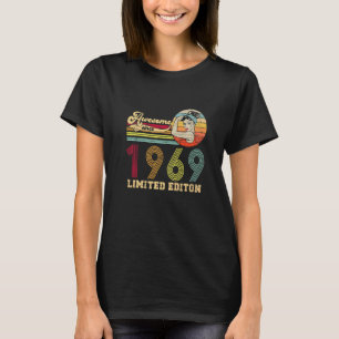 Camiseta 53 anos de idade Retro Inglês 1969 Edição limitada