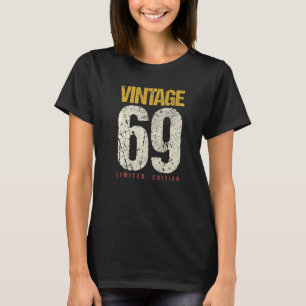 Camiseta 53 anos Vintage 1969 53rd Birthday Decoration