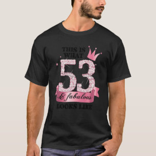 Camiseta 53 e Fabuloso Grupo de Partido Branca Rosa Candid 