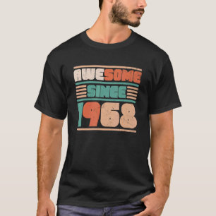 Camiseta 54º aniversário 54 anos é incrível desde 1968