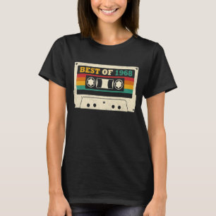 Camiseta 54.º aniversário Melhor De 1968 Cassette Tape 54 A