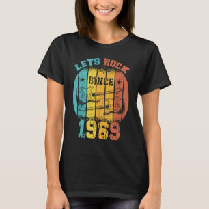 Camiseta 54.º Aniversário Vintage 1969 Retro 54 Anos Guit