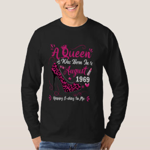 Camiseta 55º Aniversário de Alto Salto Uma Rainha Foi Nasce